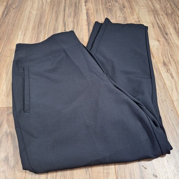 Athleta black stretch pants size 14 - Picture 1 of 5